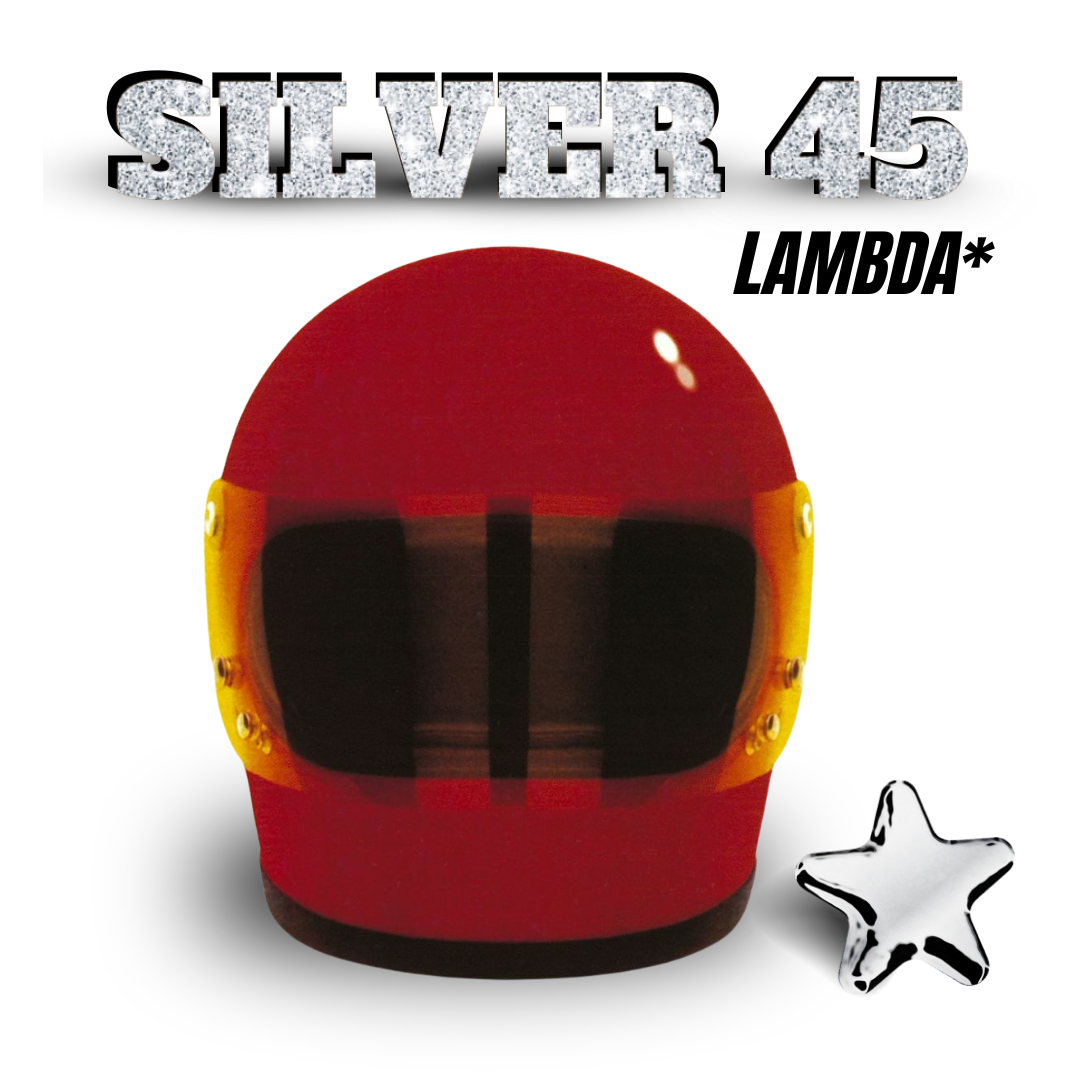 "SILVER45" Graphic Pullover Hoodie by Lambda